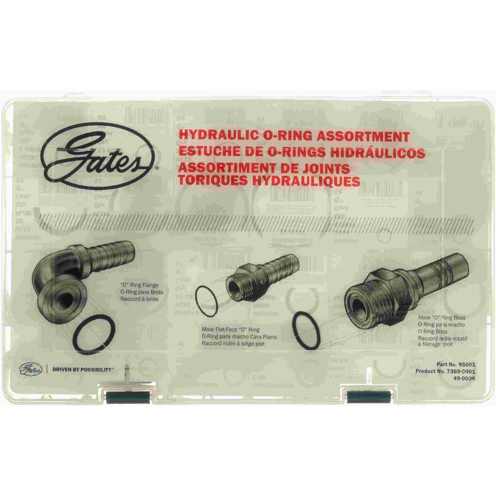 Gates 85001 Jobr O-Ring Kit Assortment