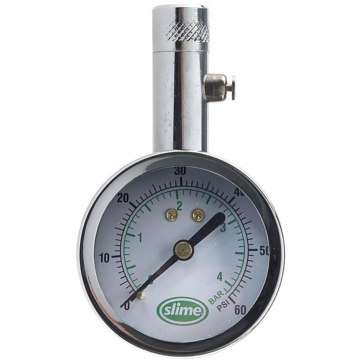 Slime 20049 5 psi 60 psi Dial Tire Pressure Gauge