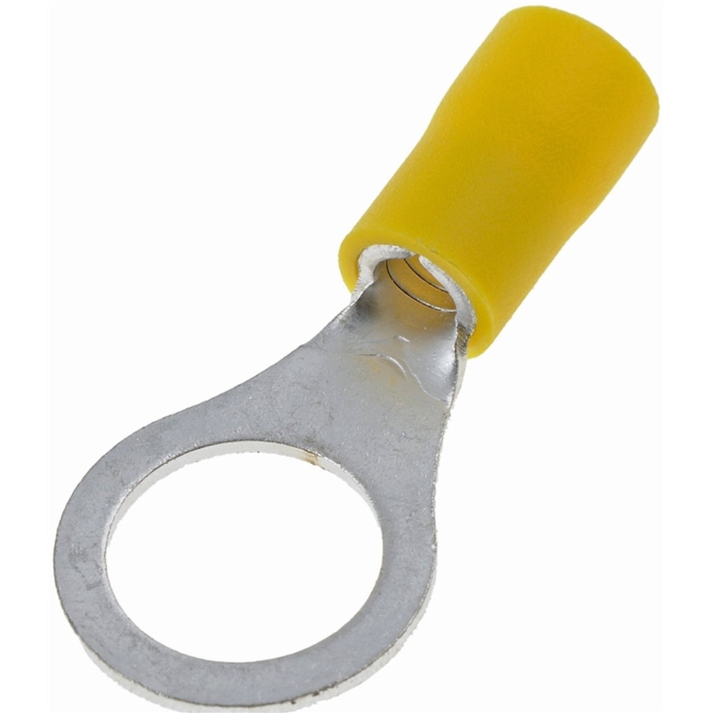 Dorman 85417 12-10 Gauge Ring Terminal, 3/8 In., Yellow