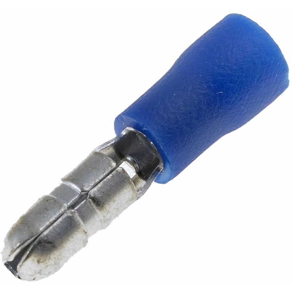 Dorman 85433 16-14 Gauge Male Bullet Terminal, .157 In., Blue