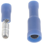 Dorman 85429 16-14 Gauge Male/Female Set Bullet Terminal, .157 In., Blue