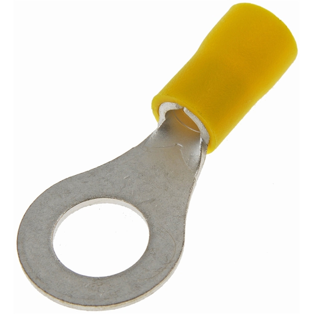 Dorman 85445 12-10 Gauge Ring Terminal, 5/16 In., Yellow