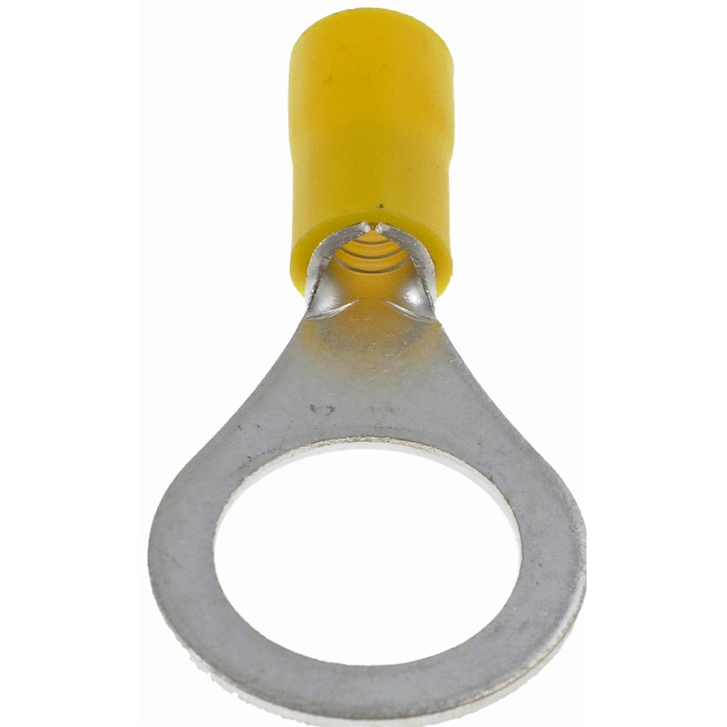 Dorman 85518 12-10 Gauge Ring Terminal, 1/2 In., Yellow