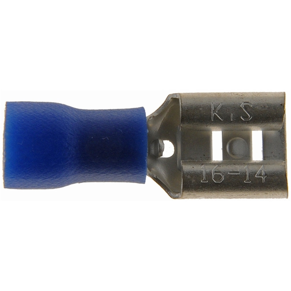 Dorman 85452 16-14 Gauge Female Disconnect, .250 In., Blue