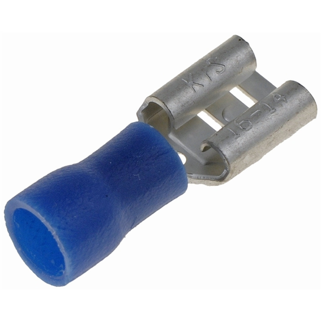 Dorman 85496 16-14 Gauge Female Quick Disconnect ,Pack Of 100, Blue
