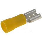 Dorman 85454 12-10 Gauge Female Disconnect, .250 In., Yellow
