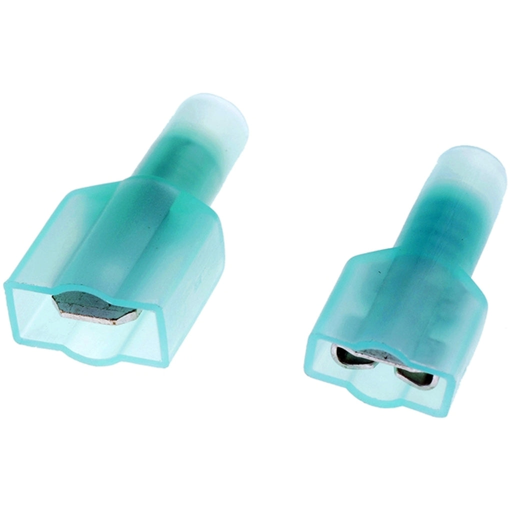Dorman 85461 16-14 Gauge Male/Female Set Fully Insulated Quick Disconnect, .250 In., Blue
