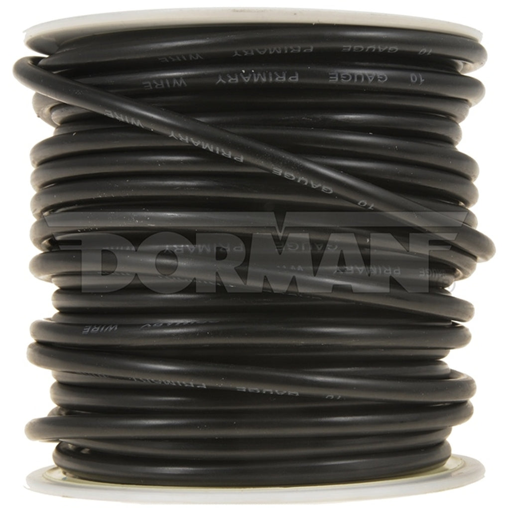 Dorman 85742 10 Gauge Black Primary Wire-Spool