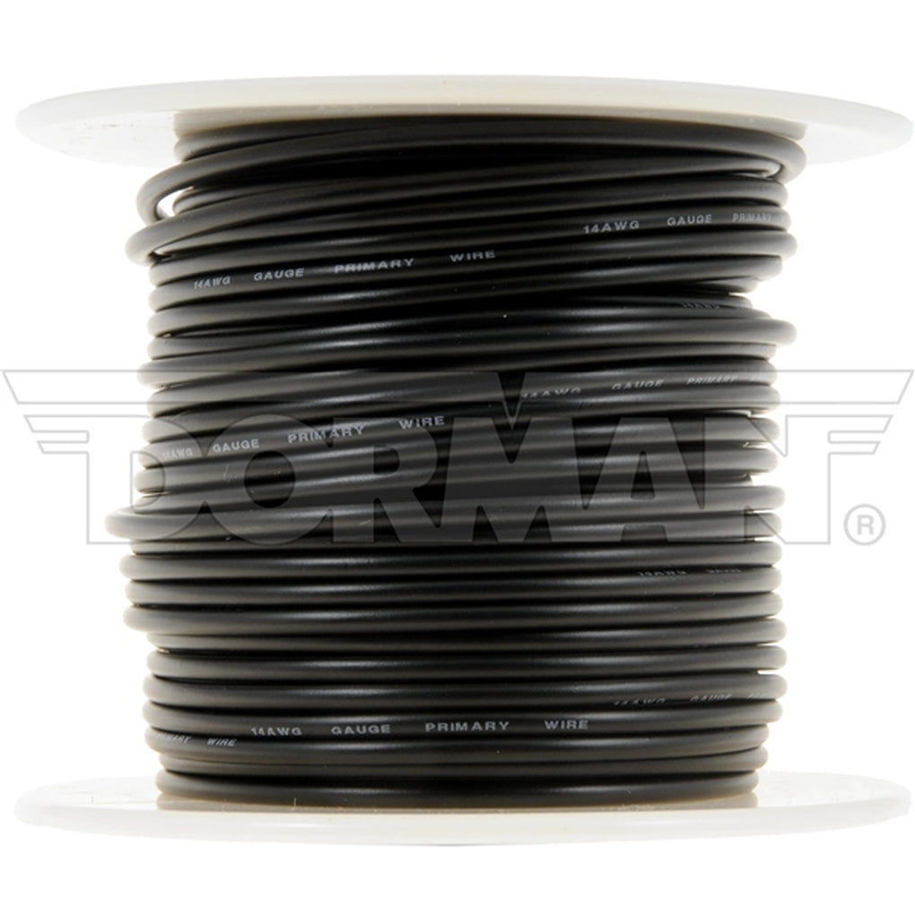 Dorman 85778 14 Gauge black Primary Wire- Spool