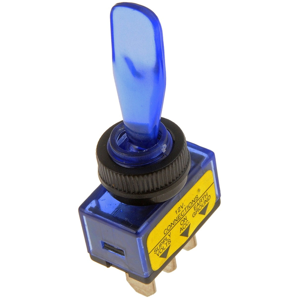 Dorman 85912 Electrical Switches Toggle Lever Glow Blue
