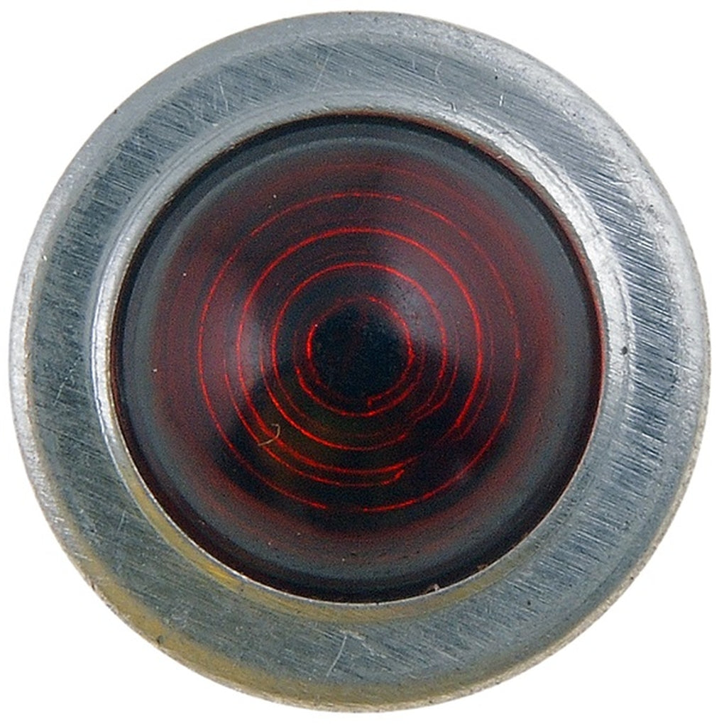 Dorman 85938 Electrical Switches Indicator Light Round with Bezel Style Red