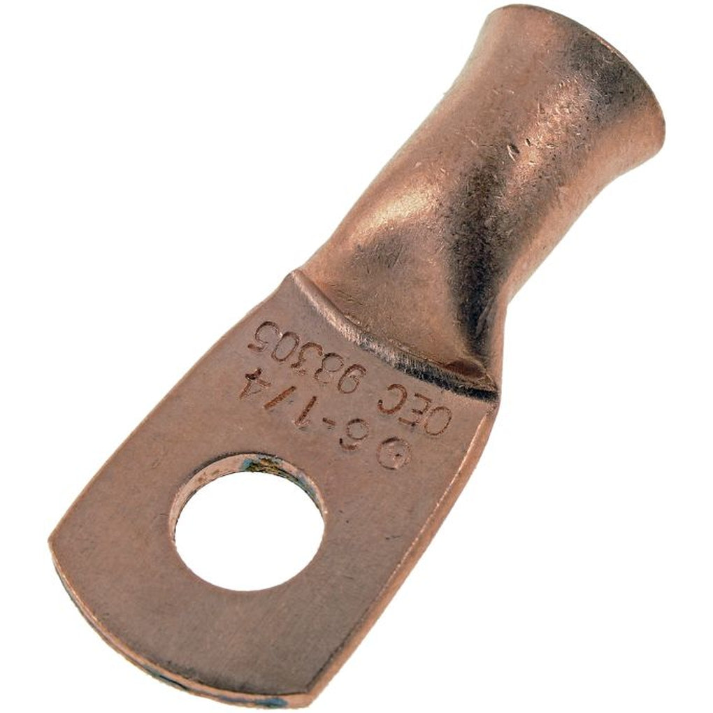 Dorman 86168 6 Gauge 1/4 In. Copper Ring Lugs
