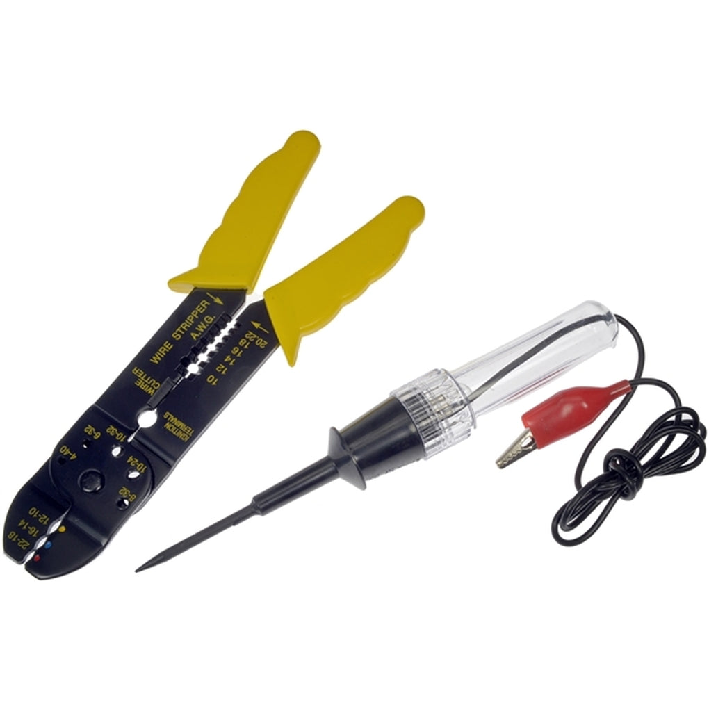 Dorman 86240 Circuit Tester and Wire Crimper/Stripper Kit
