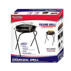 Marsh Allen 717HH Fold-A-Matic Charcoal Grill Black