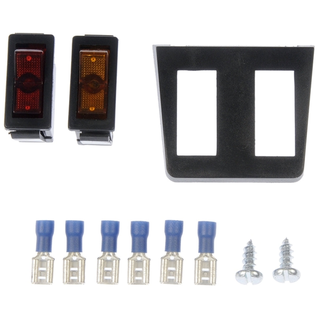 Dorman 86921 Multiple Rocker Kit Two Switches Red and Amber