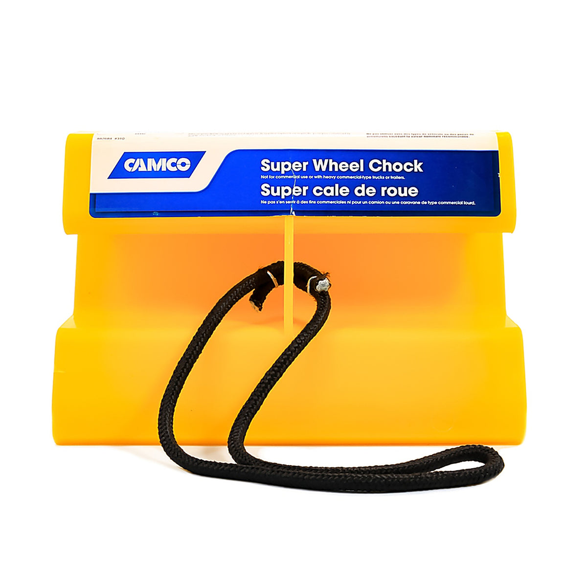 Camco 44475 Wheel Chock with Rope 1/Pack