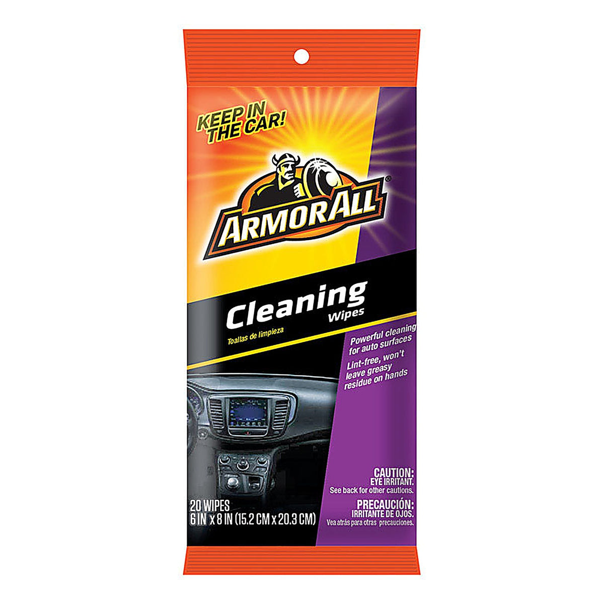 Armor All 18242 Multi-Surface Cleaner Wipes 20 count