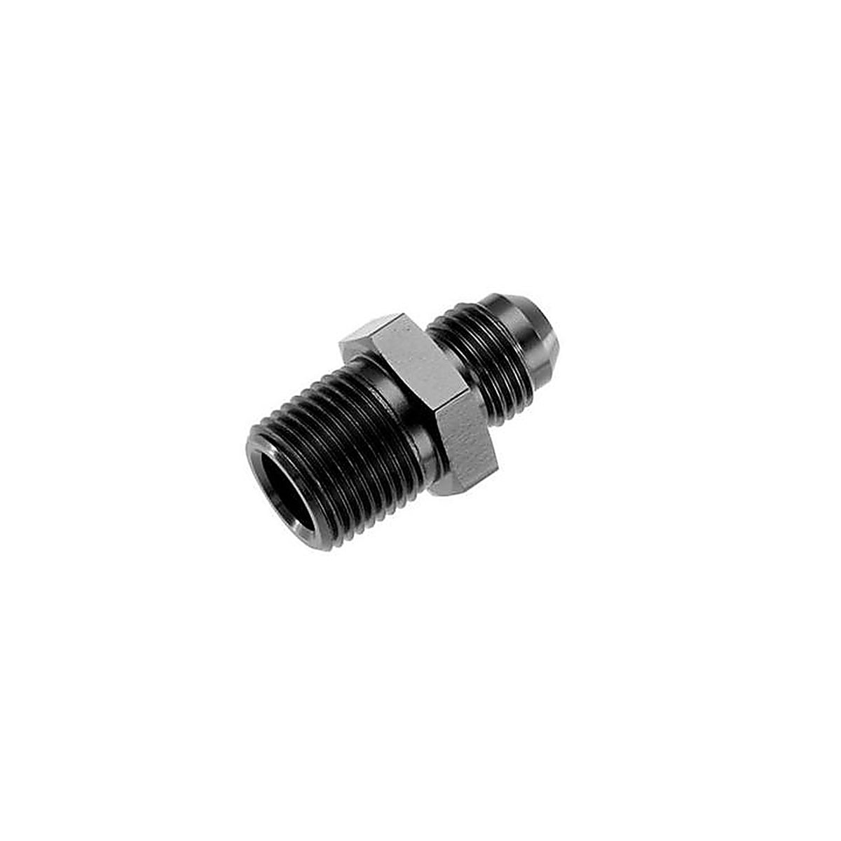 Red Horse Performance - 881-08-06-2 - EFI Fitting -08 an Male to 3/8 Inch SAE Quick-Disconnect Female - Black