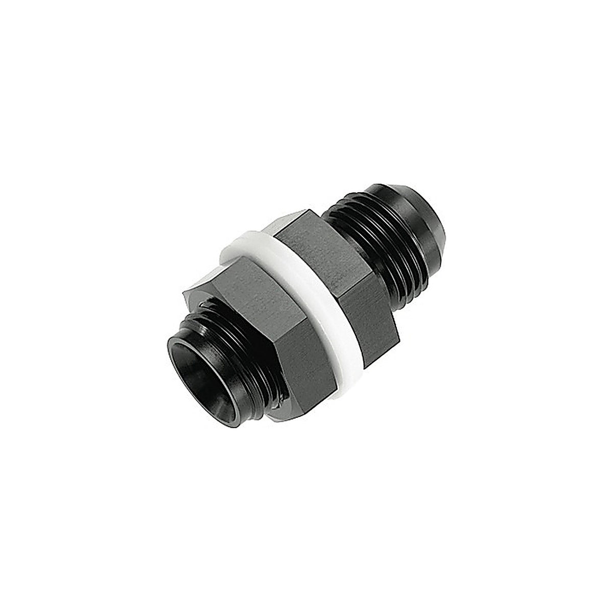 Red Horse Performance - 8832-06-2 - 06 Male AN/JIC with 2 Tefflon Washers and Inside Flow Chamfer - Black