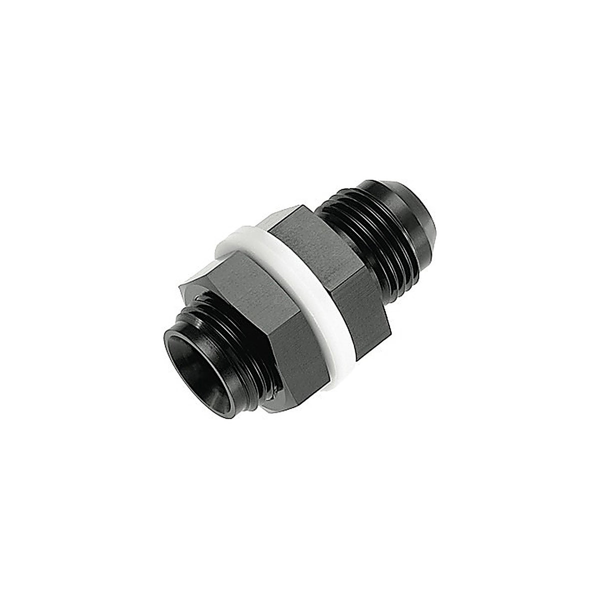 Red Horse Performance - 8832-08-2 - 08 Male AN/JIC with 2 Tefflon Washers and Inside Flow Chamfer - Black