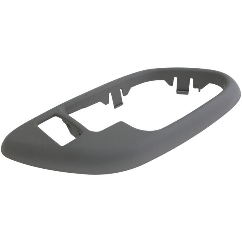 Dorman 88535 Interior Door Handle Front And Rear Left Handle Bezel With Lock Hole Gray