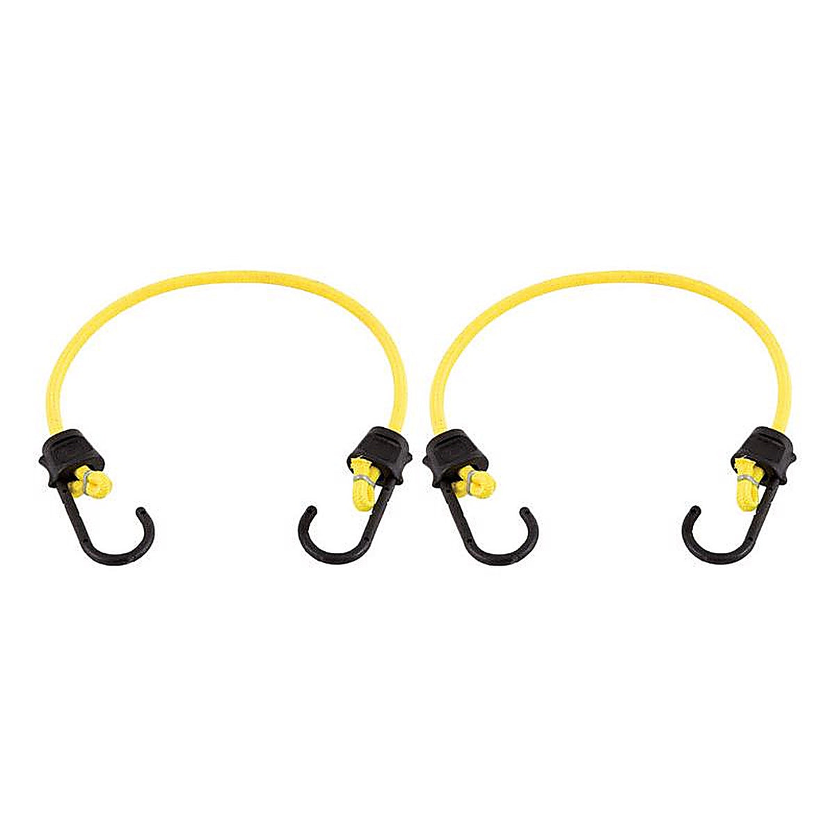 Keeper A06022Z Yellow Bungee Cord 24 in. L x 0.315 in. 2/Pack