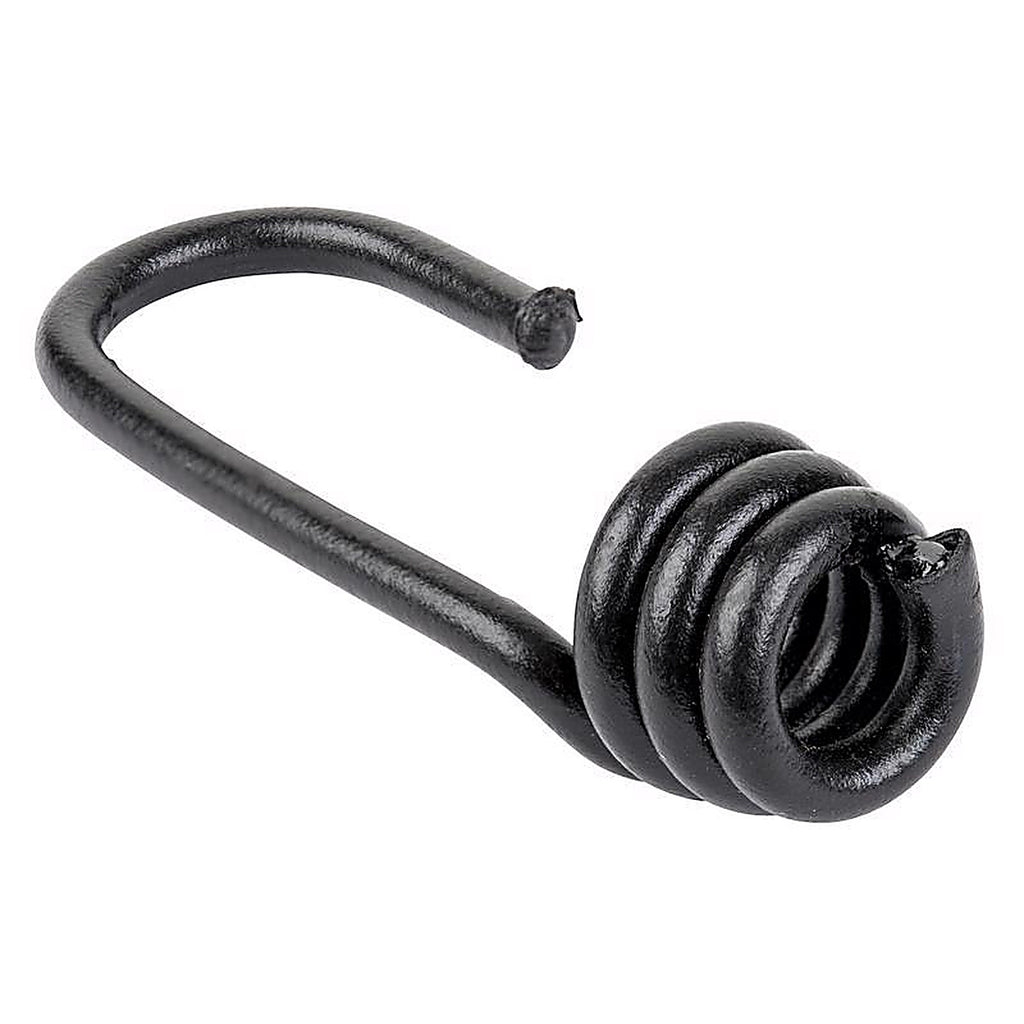 Keeper 6457 Black Bungee Cord Hooks 5/16 in. L x 3/8 in. 4/Pack