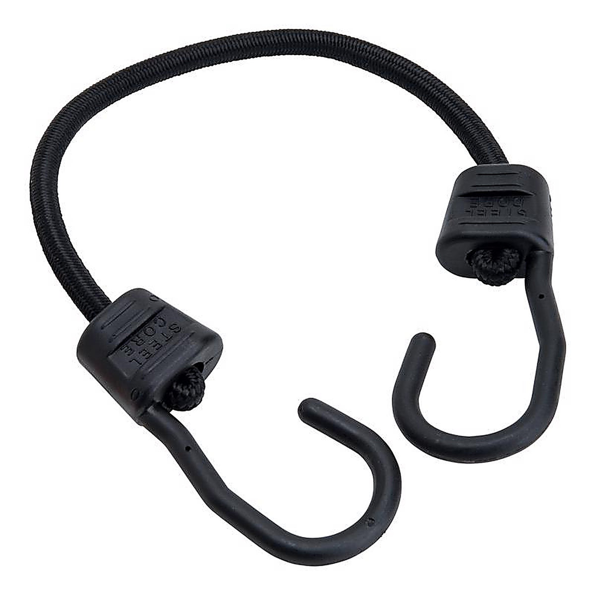 Keeper 06068Z Black Bungee Cord 18 in. L x 0.315 in. 1/Pack