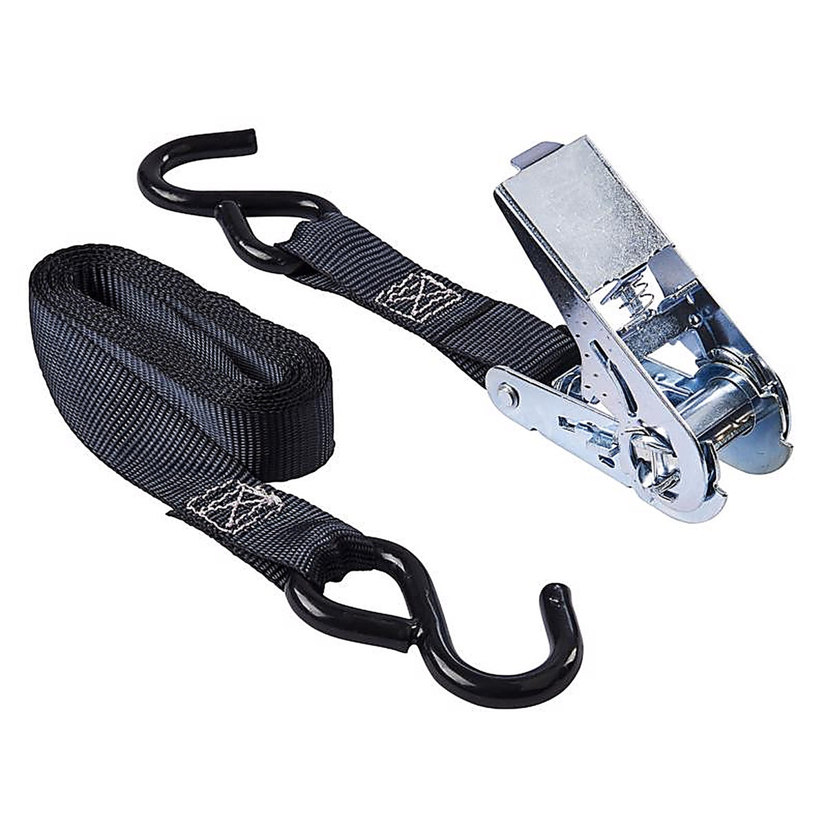 Keeper 89511 1 in. W x 10 ft. L Black Tie Down w/Ratchet 400 lb. 1/Pack