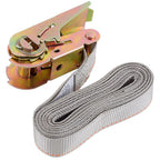 Keeper 89512 1 in. W x 13 ft. L White Tie Down w/Ratchet 400 lb. 1/Pack