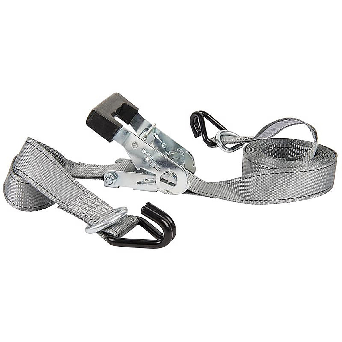 Keeper 5524 1.5 in. W x 14 ft. L Gray Tie Down w/Ratchet 1000 lb. 1/Pack
