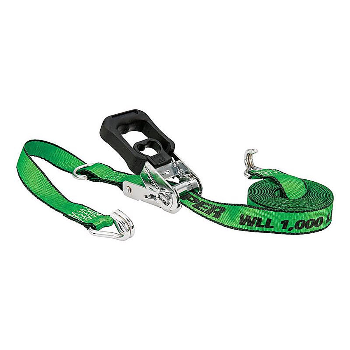 Keeper A47201 1.25 in. W x 16 ft. L Green Tie Down Strap 1000 lb. 1/Pack