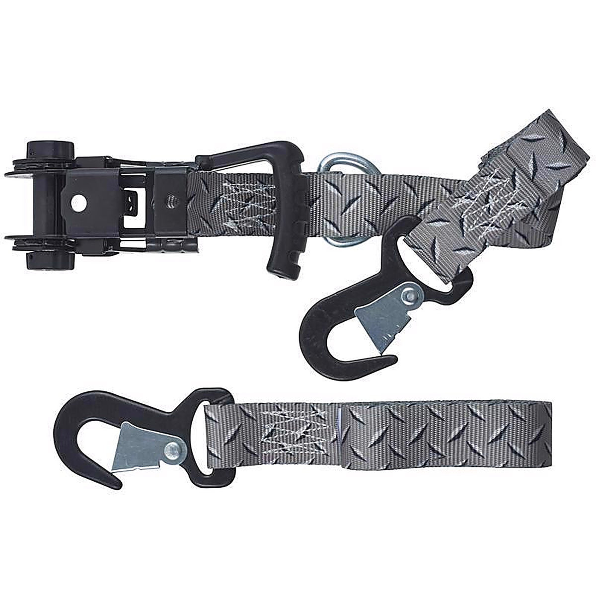 Keeper 47354 1.25 in. W x 8 ft. L Gray Tie Down Strap 800 lb. 1/Pack