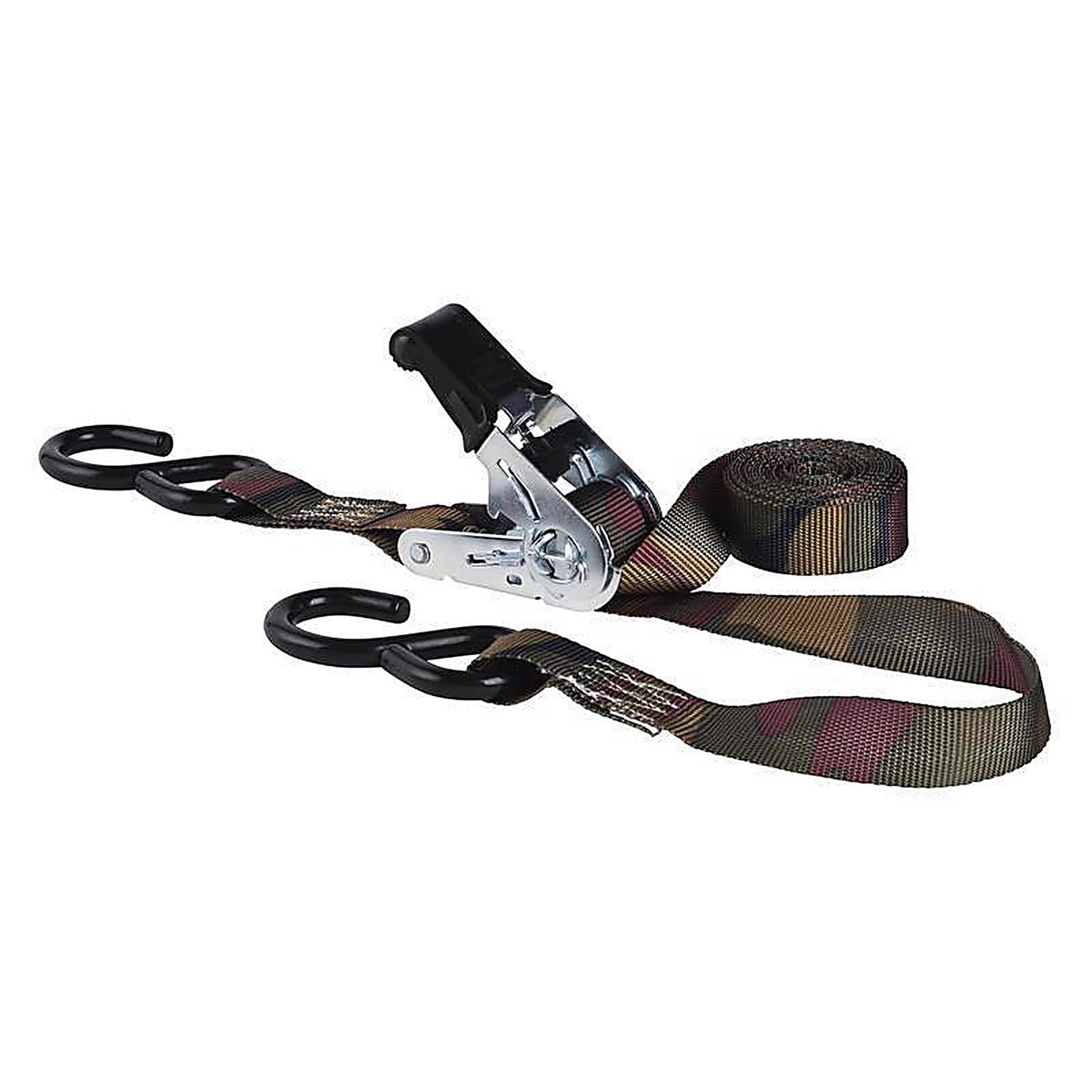 Keeper 3518 1 in. W x 12 ft. L Camo Tie Down w/Ratchet 500 lb. 2/Pack