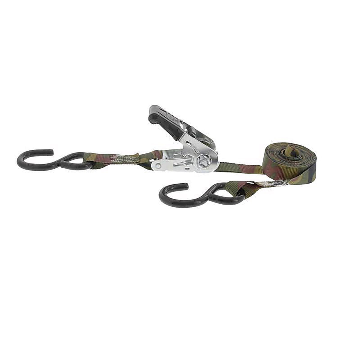 Keeper 3518 1 in. W x 12 ft. L Camo Tie Down w/Ratchet 500 lb. 2/Pack