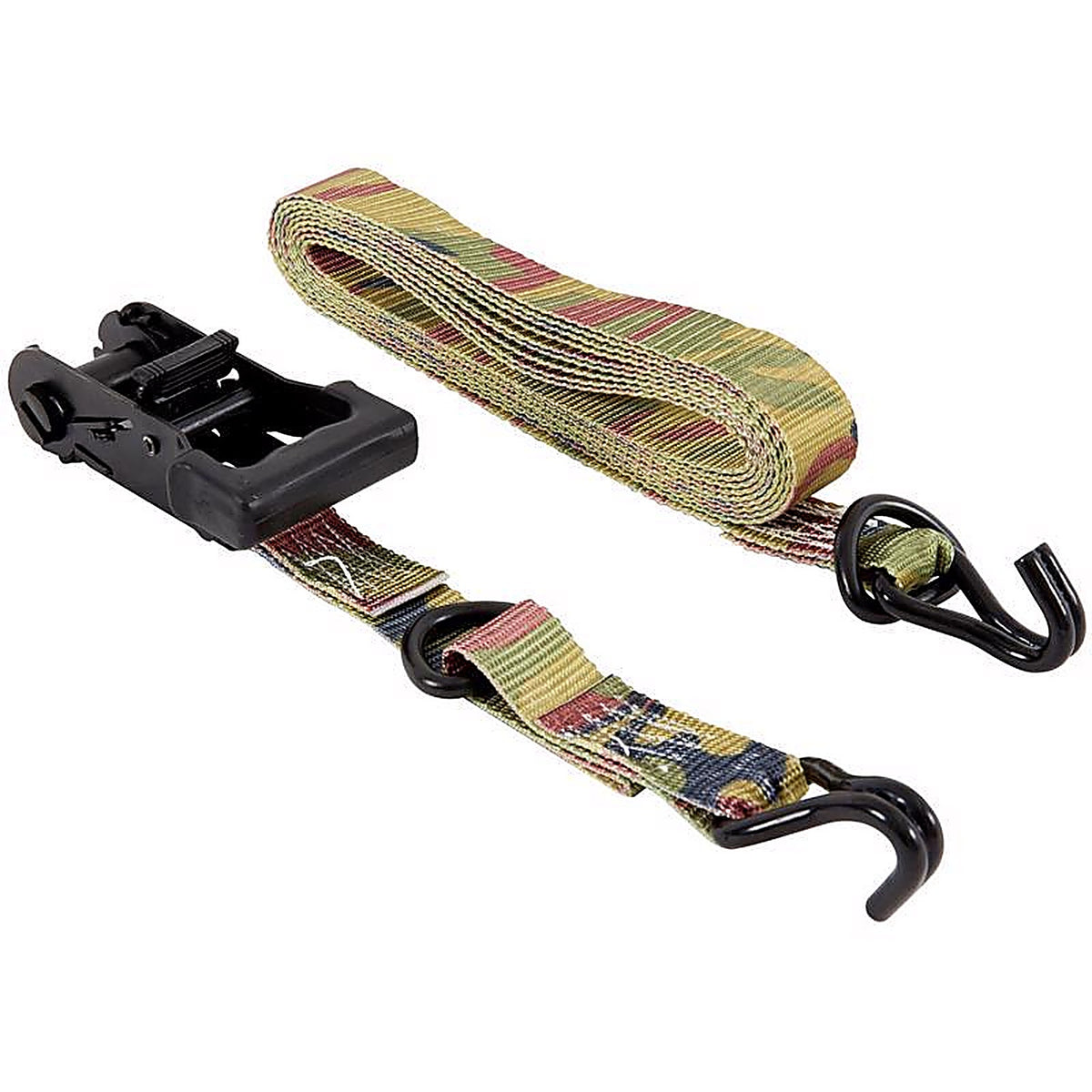 Keeper 3548 1.75 in. W x 16 ft. L Camo Tie Down w/Ratchet 1000 lb. 2/Pack