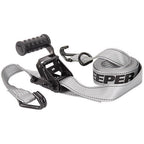 Keeper 45525 1.5 in. W x 14 ft. L Gray Tie Down Strap 1000 lb. 1/Pack