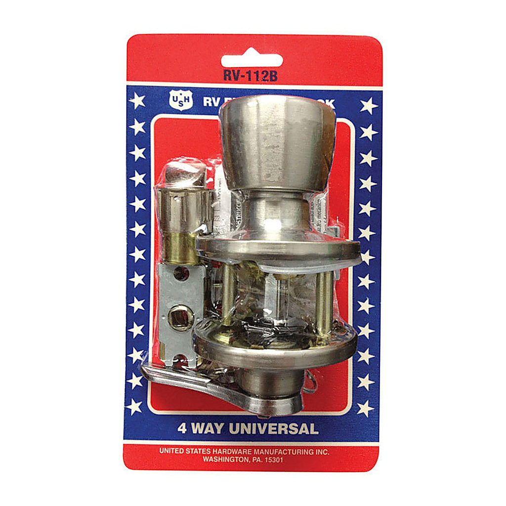 US Hardware RV-112B RV Door Lock 1/Pack