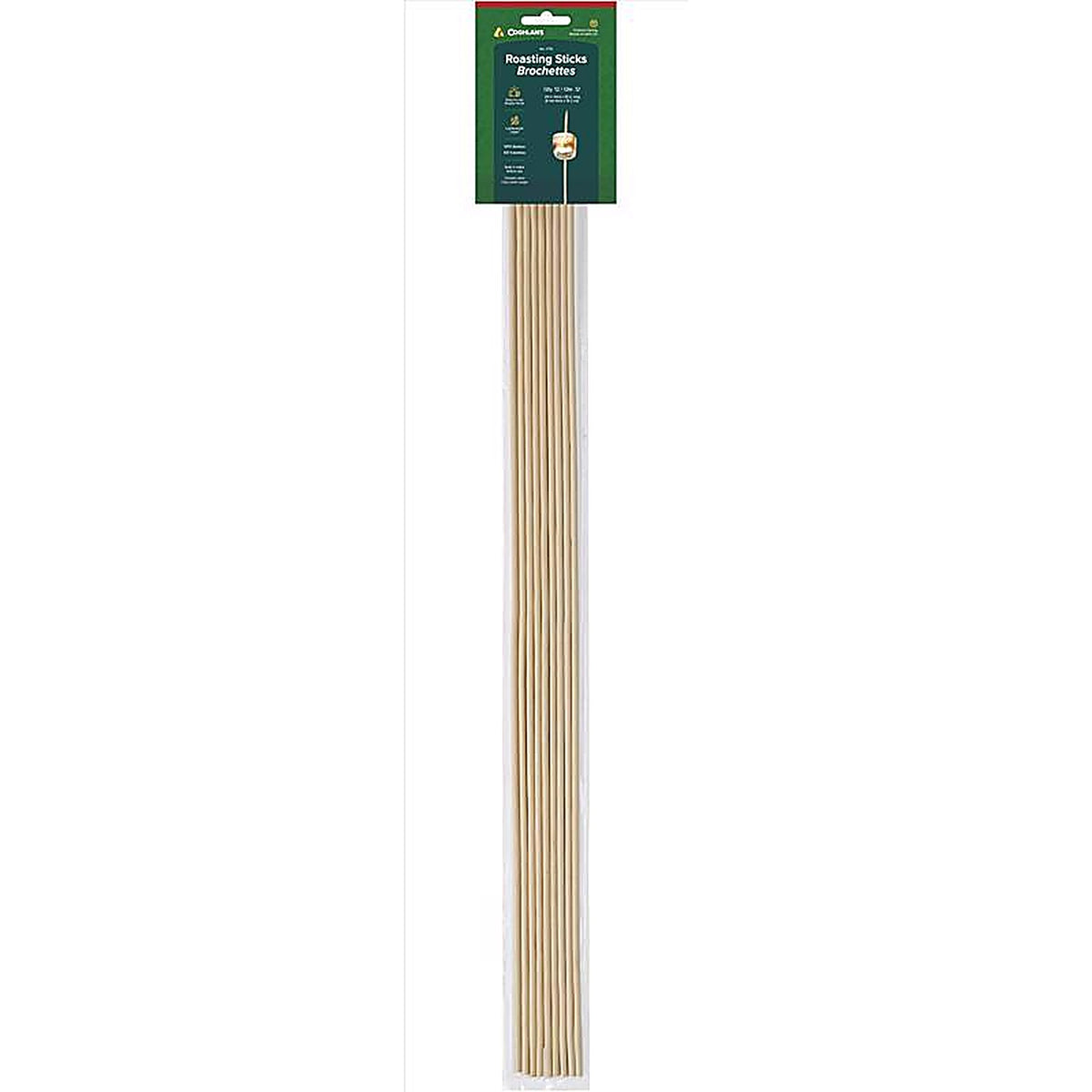 Coghlans 1775 Tan Roasting Stick 33.500 in. H x 1/4 in. W x 30 in. L 12/Pack
