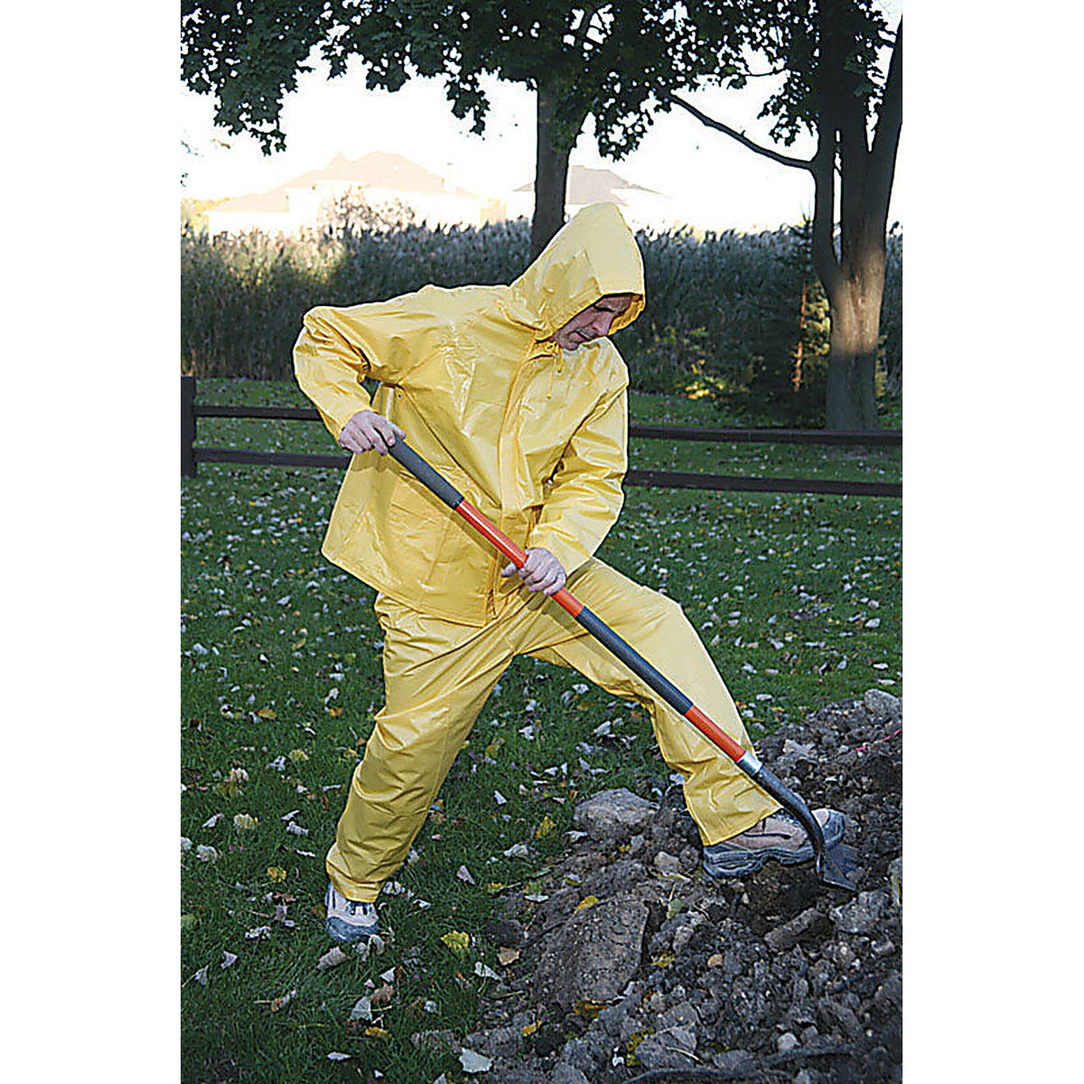 Boulder Creek 61214CM Yellow Vinyl Rain Suit