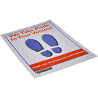 Dorman 9-2991 15 In. x 18 In. Paper Disposable Floor Mats