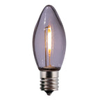 Holiday Bright Lights BU25FLDSC9-TWWA LED C9 Clear/Warm White 25 count Replacement Christmas Light Bulbs
