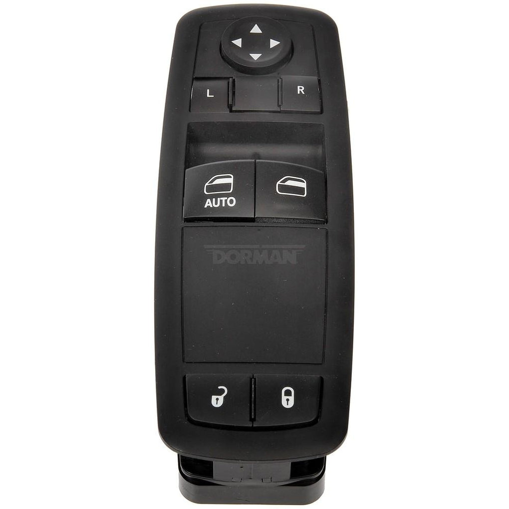 Dorman 901-412 Power Window Switch With Auto Down, Fixed Rear Windows, Power Folding Mirrors