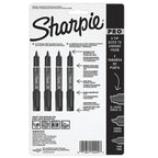 Sharpie 2018324 PRO Assorted Fine Tip Permanent Marker 4/Pack