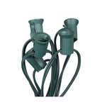 Holiday Bright Lights C7500GC-12A C7 Socket Light Cord on Reel