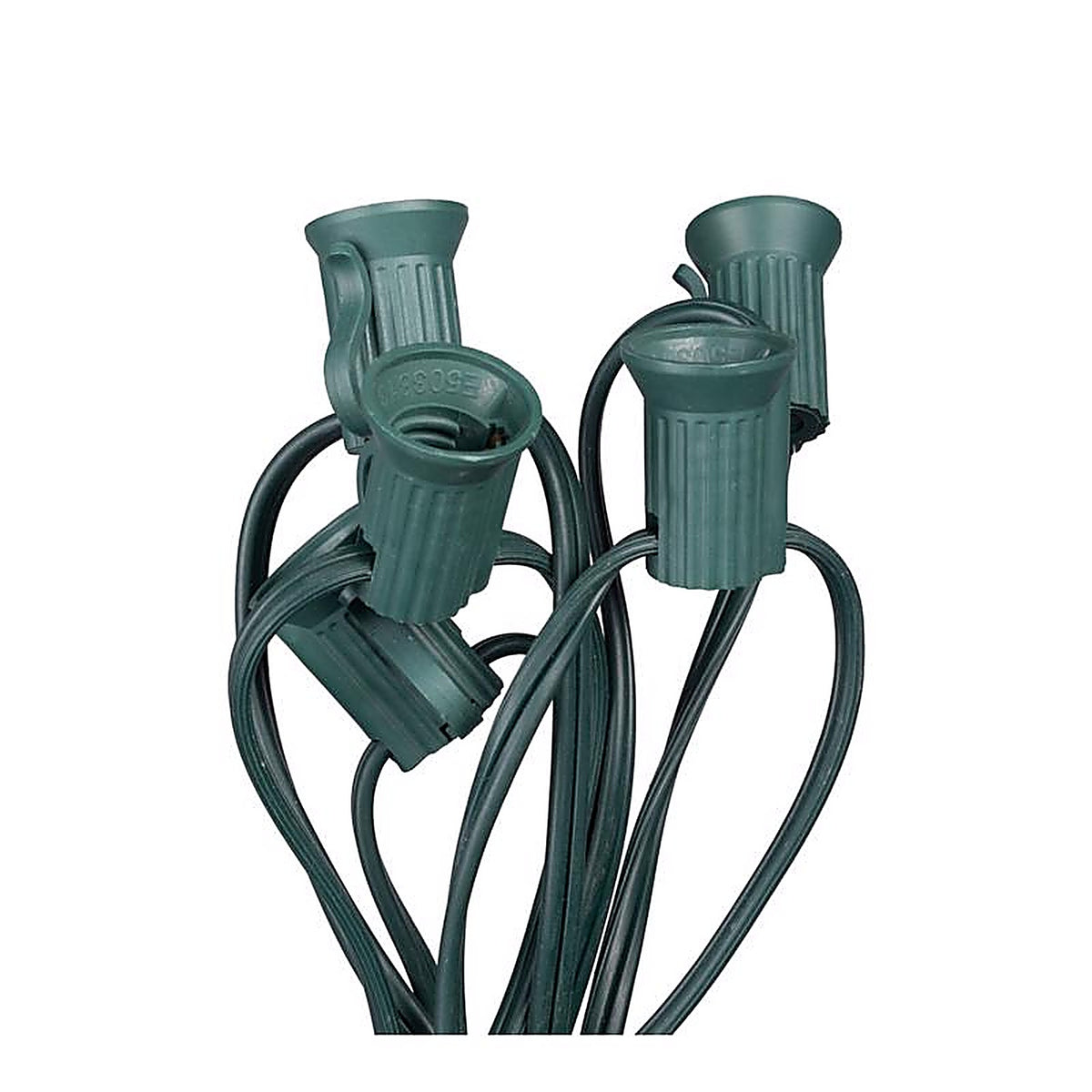 Holiday Bright Lights C7500GC-12A C7 Socket Light Cord on Reel