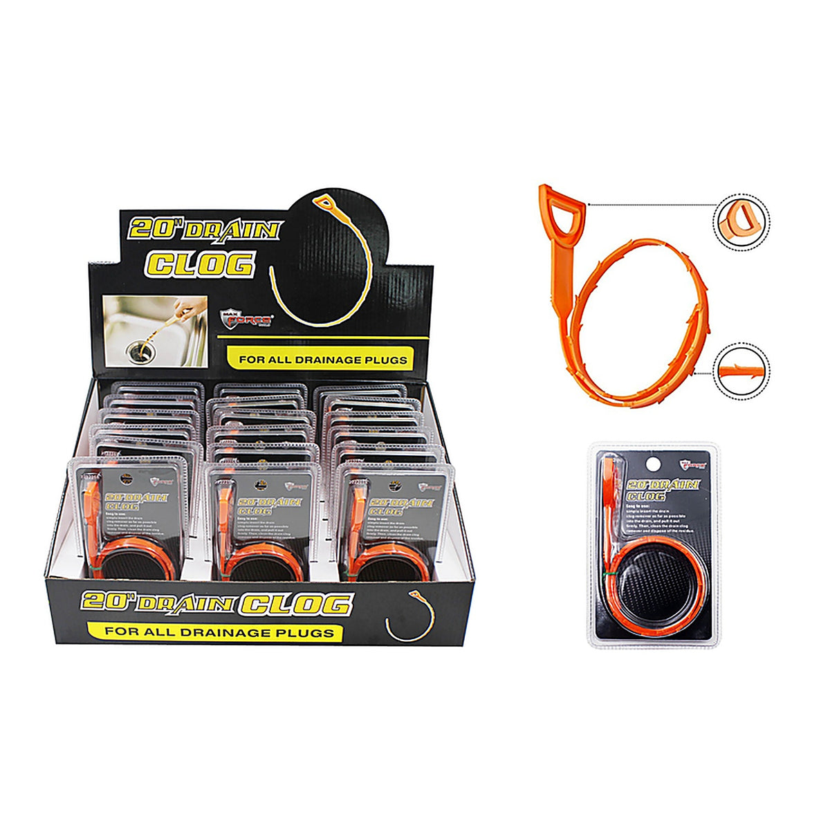 Diamond Visions 2222255 Max Force Clog Remover