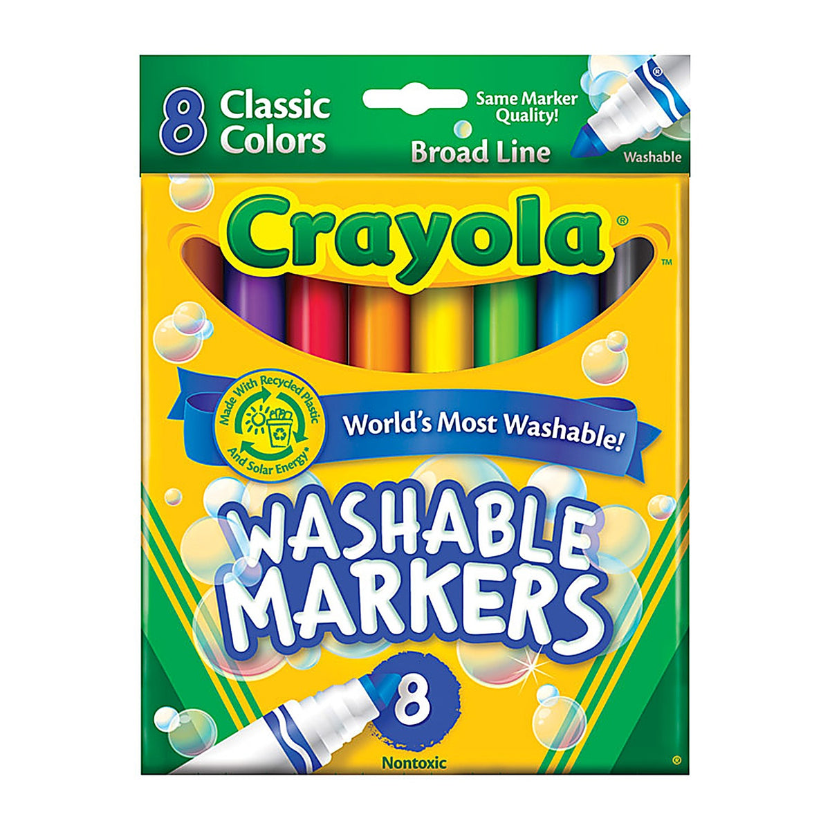 Crayola 58-7808 Color Max Assorted Broad Tip Markers 8/Pack