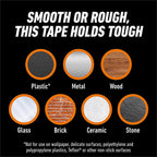 Gorilla 6036002 Double Sided 1 in. W x 150 in. L Mounting Tape Clear