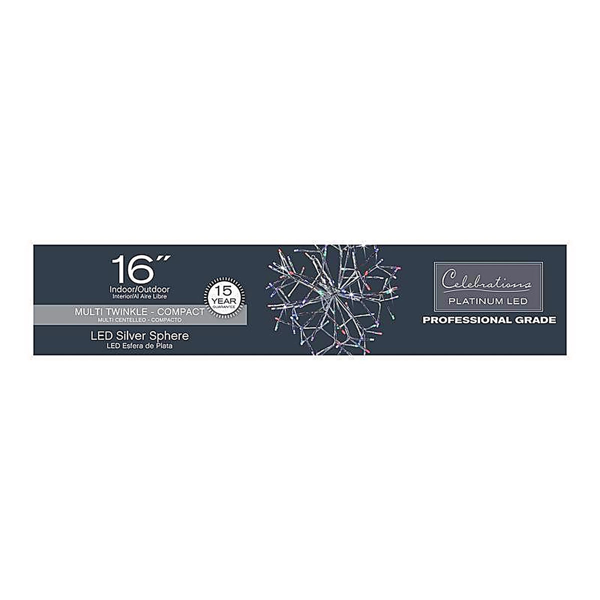 Celebrations LED16SHSSMUTWA Multi Hanging Decor